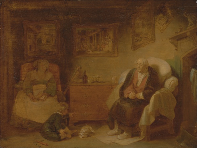 The Old Age, The Seven Ages of Man by Robert Smirke (1798- 1801)